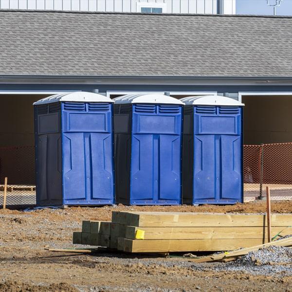 Heavy-duty construction site porta potty in Cape Girardeau, Missouri